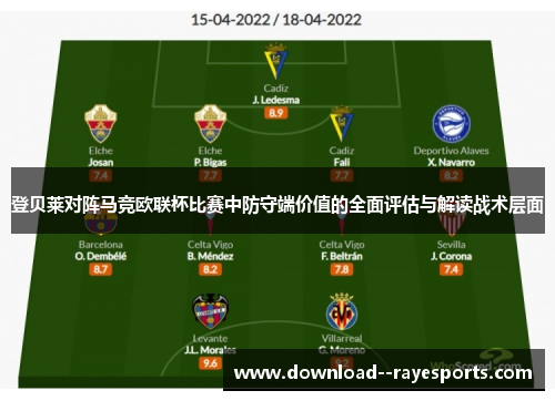 登贝莱对阵马竞欧联杯比赛中防守端价值的全面评估与解读战术层面