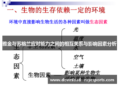 雅金与苏格兰应对能力之间的相互关系与影响因素分析